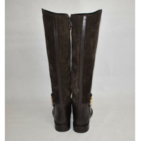 New! Tory Burch Miller Knee High Boot Brown Suede Size 6 M MSRP $498 U8 - Picture 7 of 9